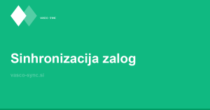 Avtomatska sinhronizacija zalog med WooCommerce in VASCO